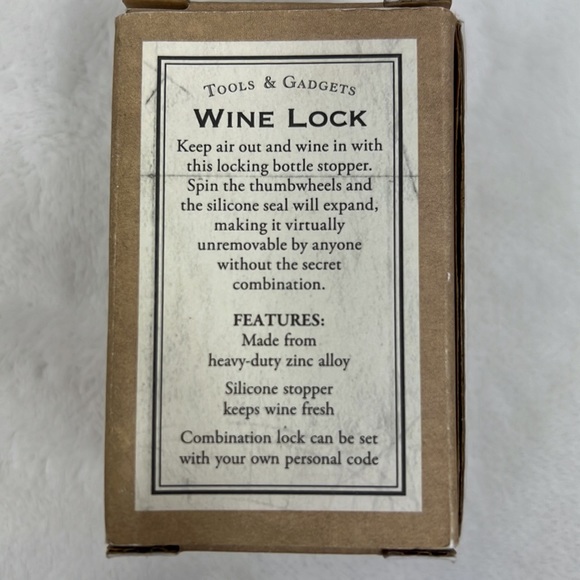 NWT Wine Lock preserver a great gift - Picture 2 of 3